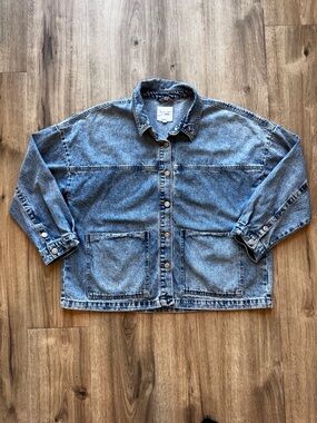 Oversized Denim Jean Jacket